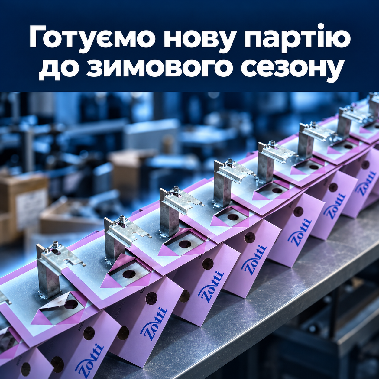 Незабаром у продажу: нова партія інфрачервоних світлоактиваторів Zotti