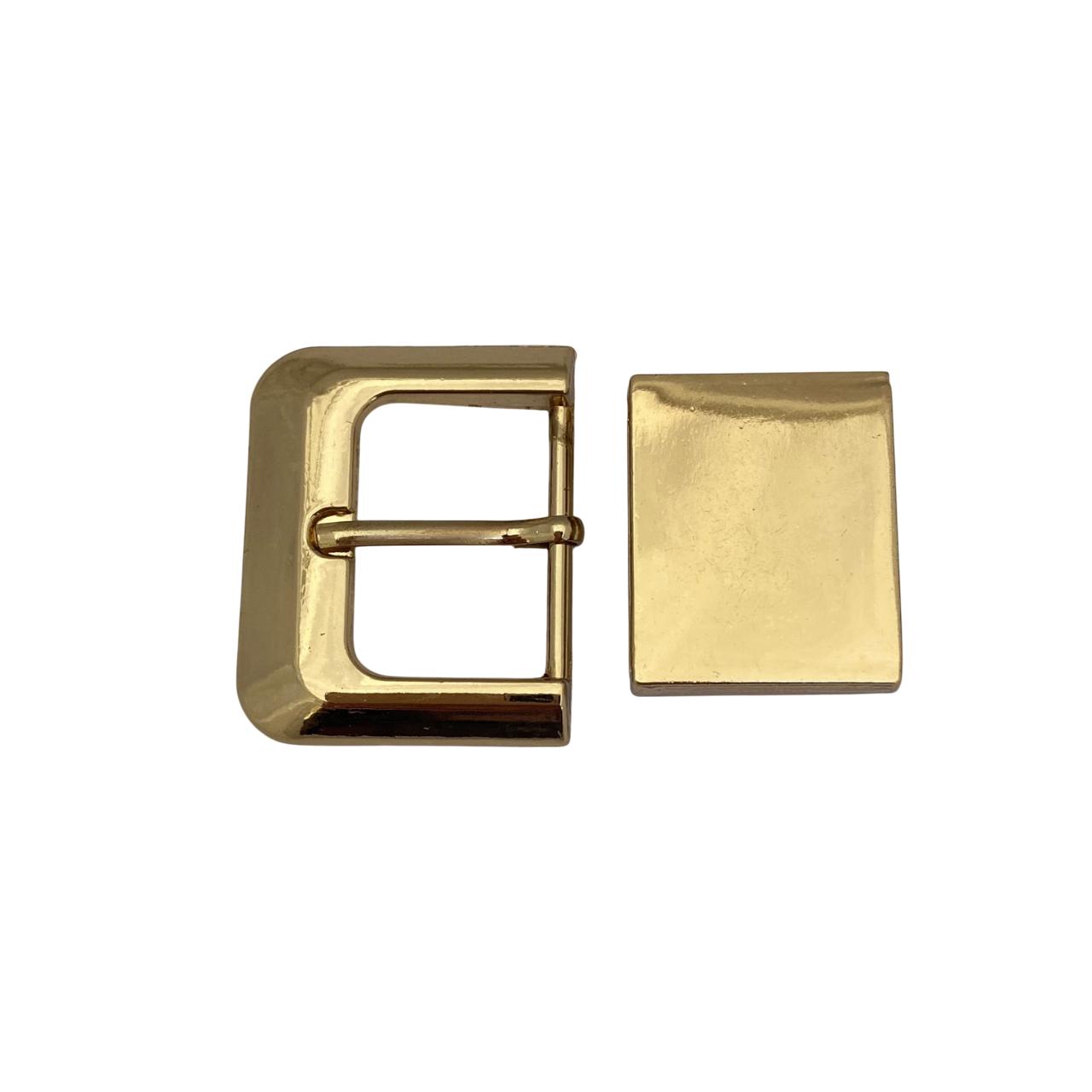Пряжка 19 25мм золото