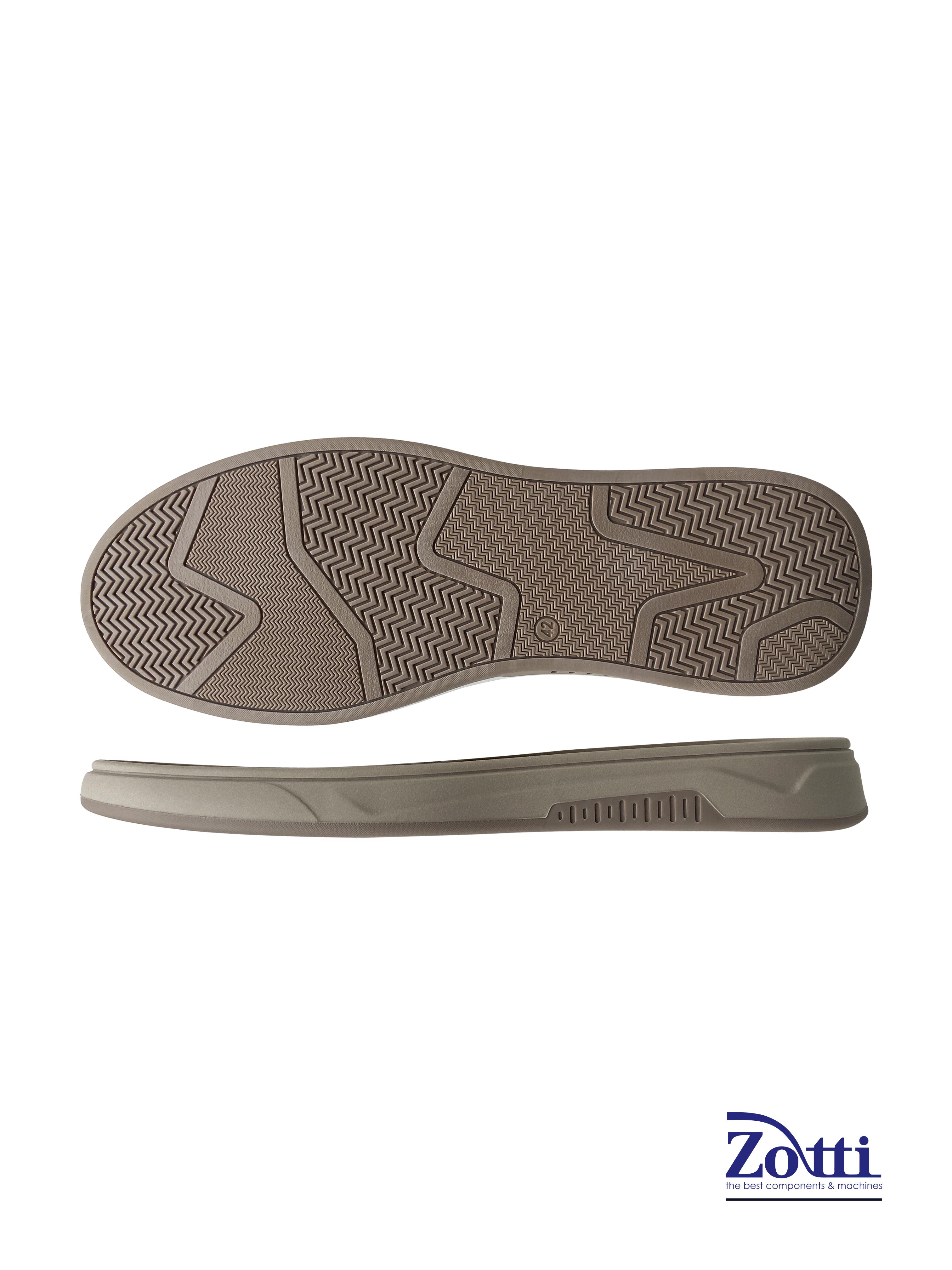 Подошва London Н коричневый 4/В бежевый 3L