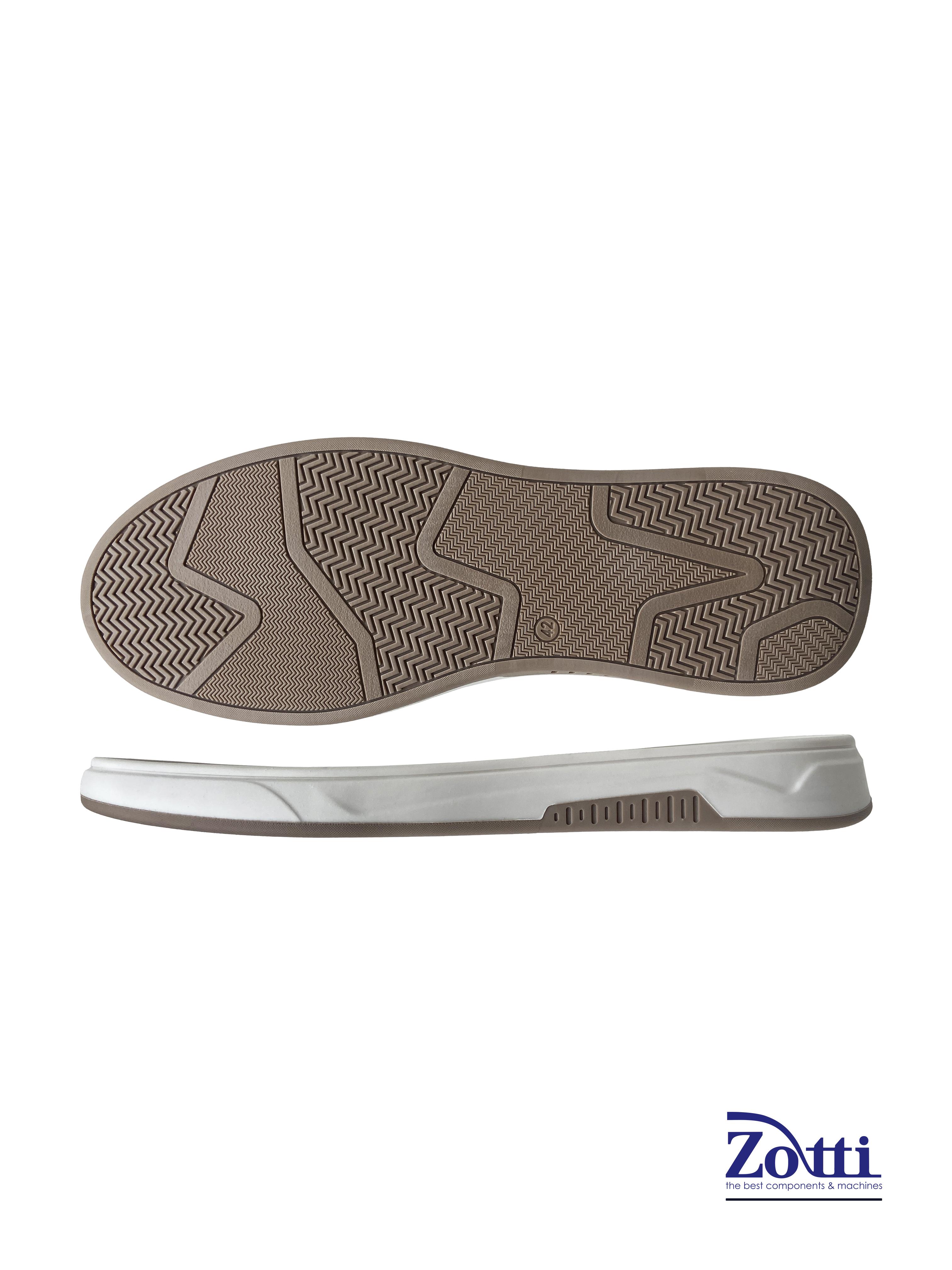 Подошва London Н коричневый 4/В белый 2