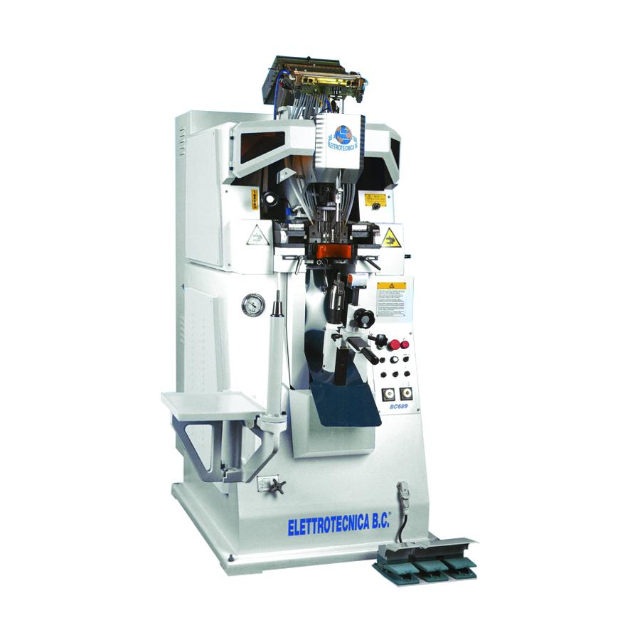 Машина для затяжки пяточной части гвоздевым методом  (ЗПК) mod. 689 Elettrotecnicabc