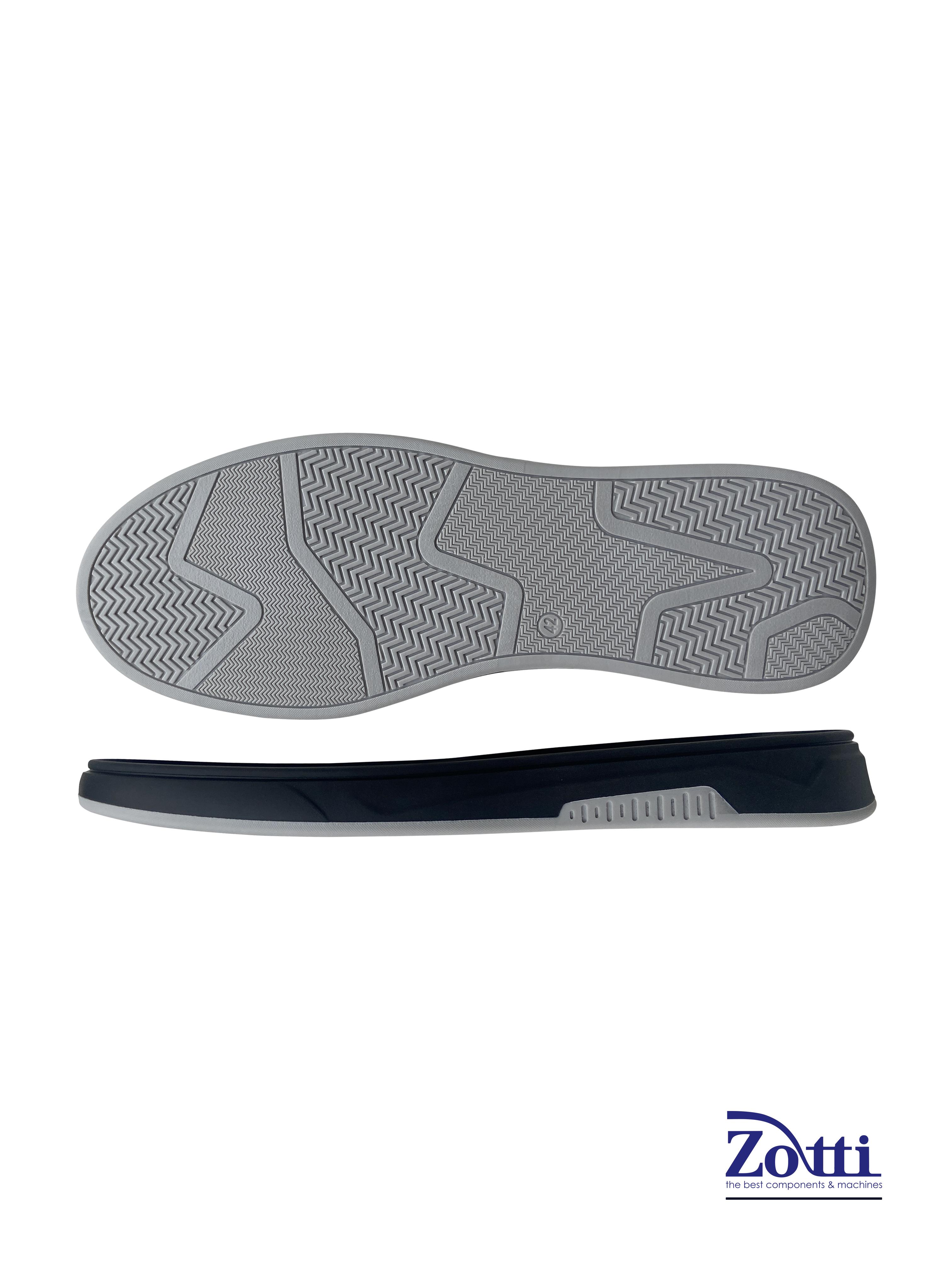 Подошва London Н серый 6/В черный