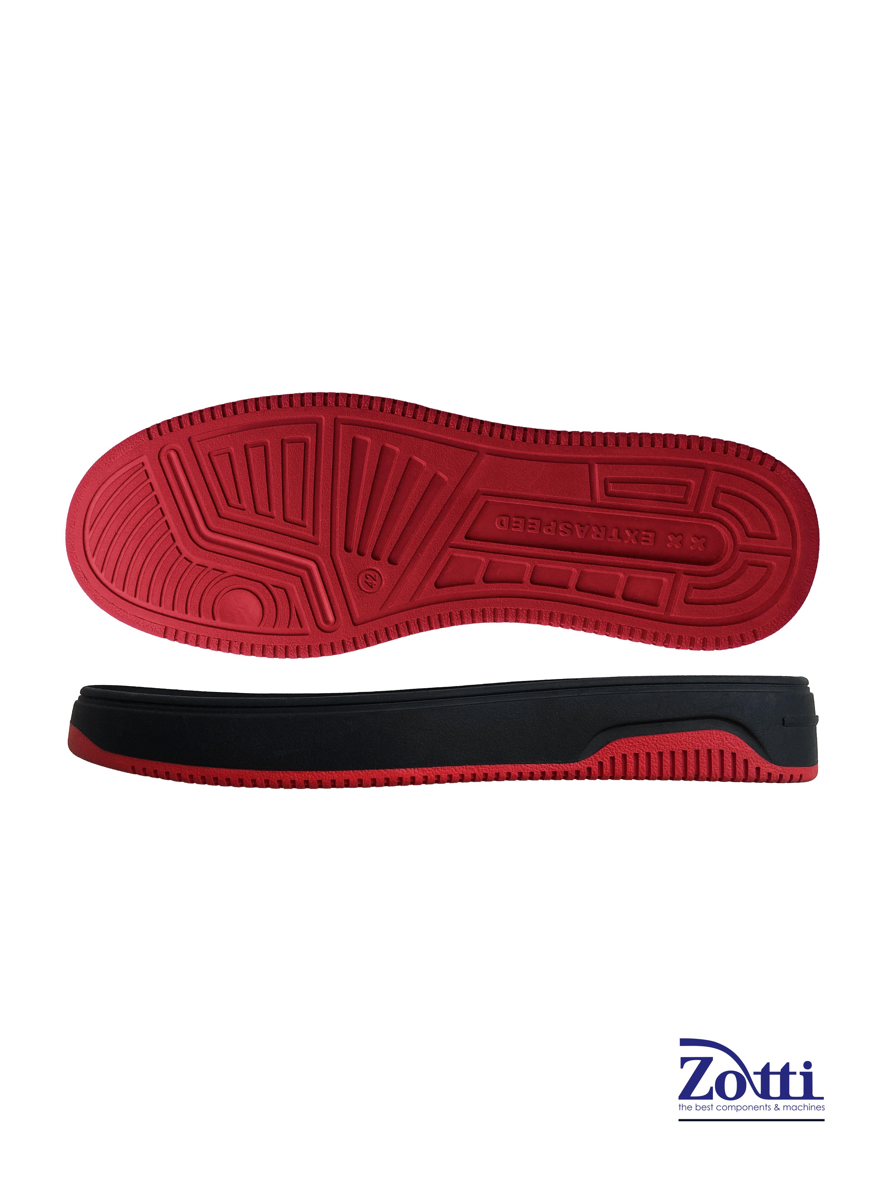 Подошва Luis-5 Н красный 2/В черный