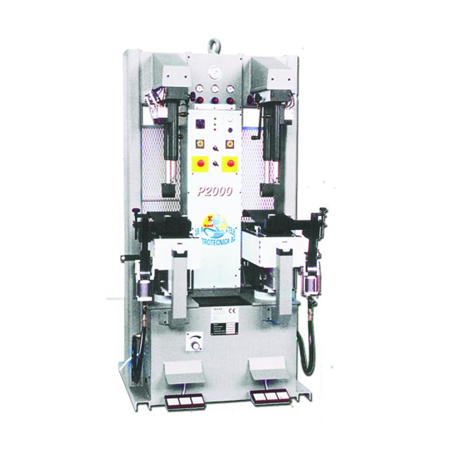 Универсальный гидравлический пресс для приклейки подошвы mod. P2000U. Elettrotecnicabc (Италия)