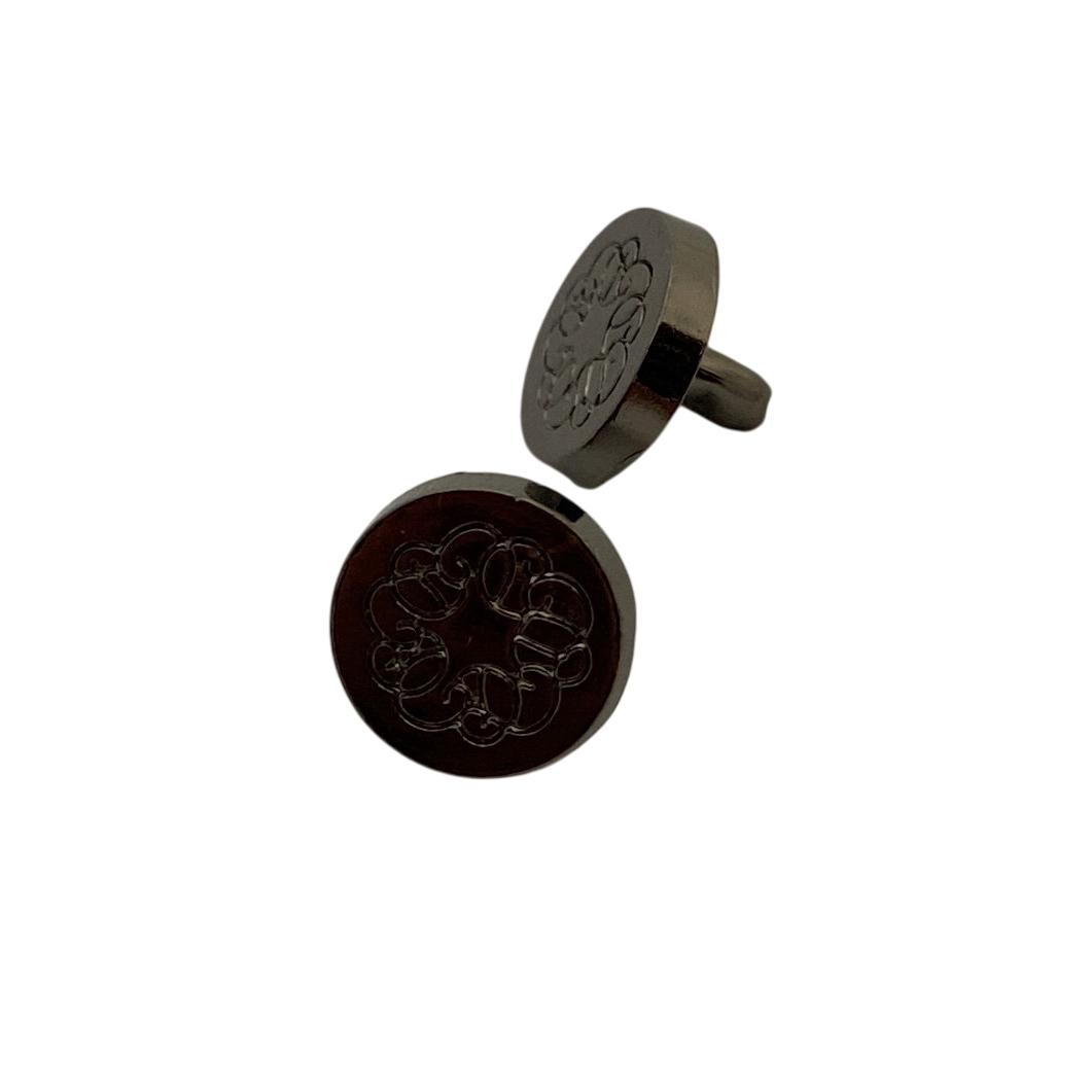 Украшение круглое на хольнитене 11 мм 21980