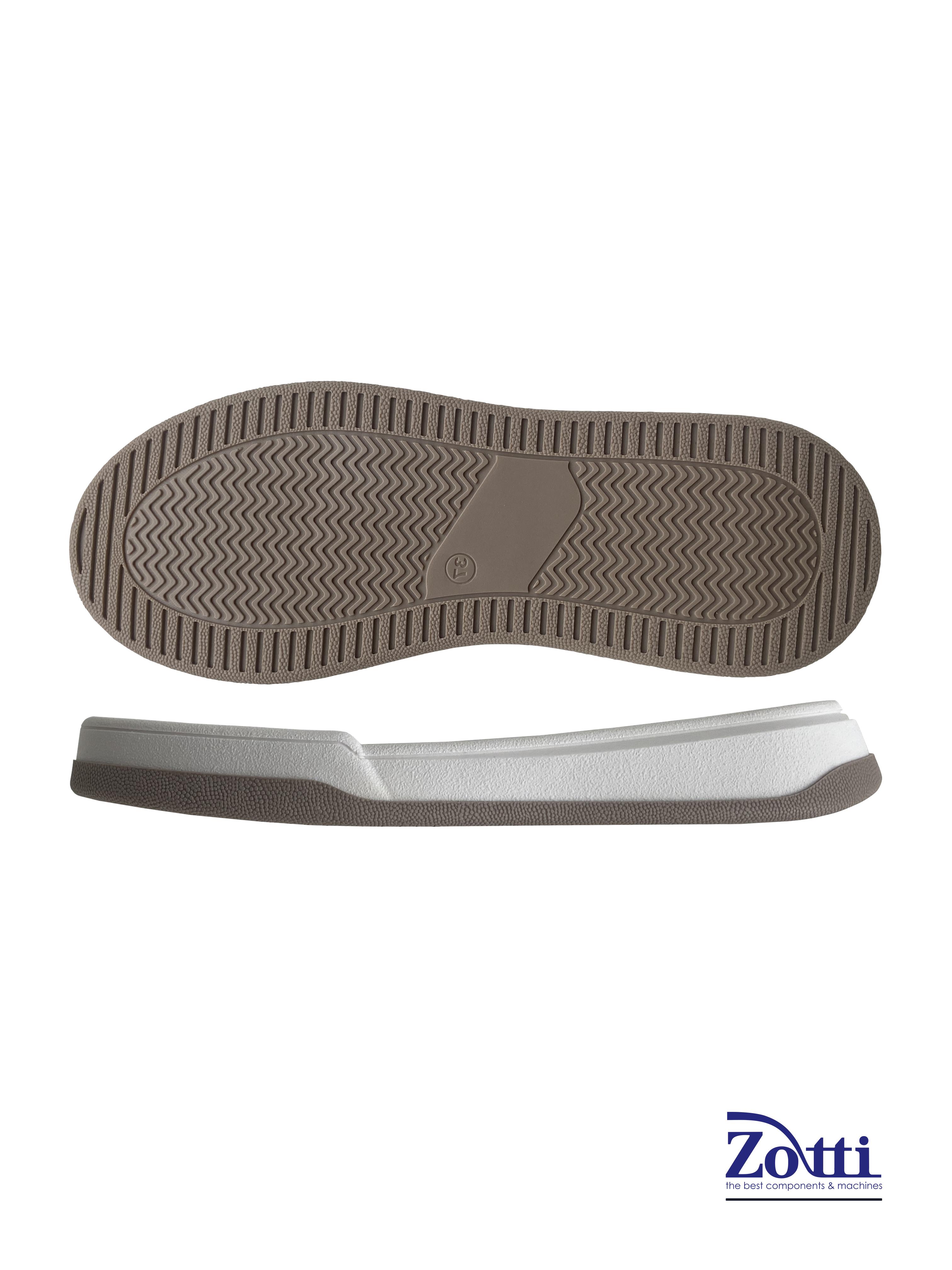 Подошва Mandarin Н коричневый 4/В белый 2L