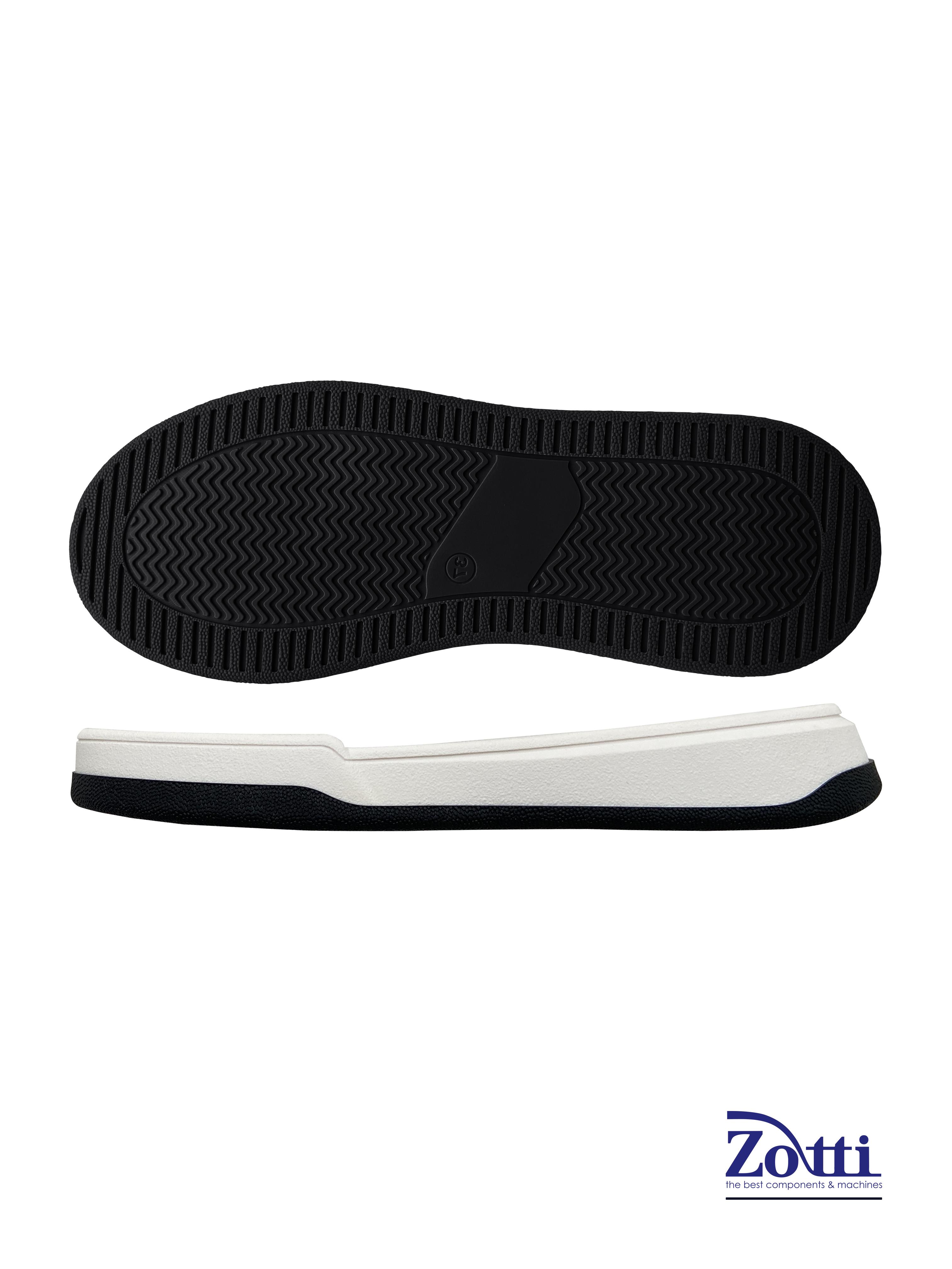 Подошва Mandarin Н черный/В белый 2L