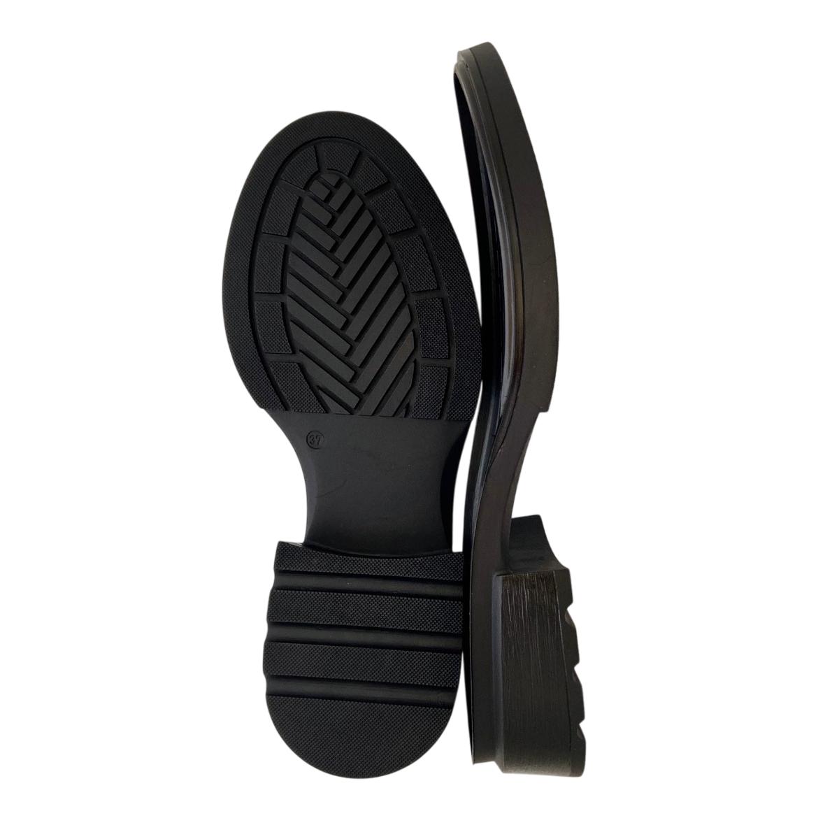 Подошва Martini черный/ каблук черный / рант черный