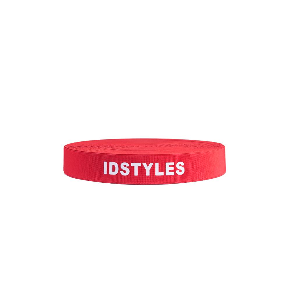Резинка декоративная красная "IDSTYLES" 40мм