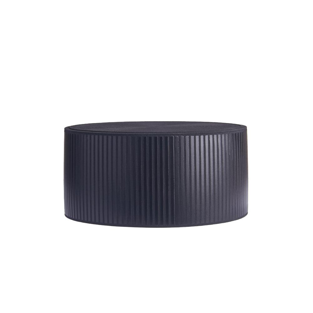 Резинка черная ER22# со вставками 120 мм