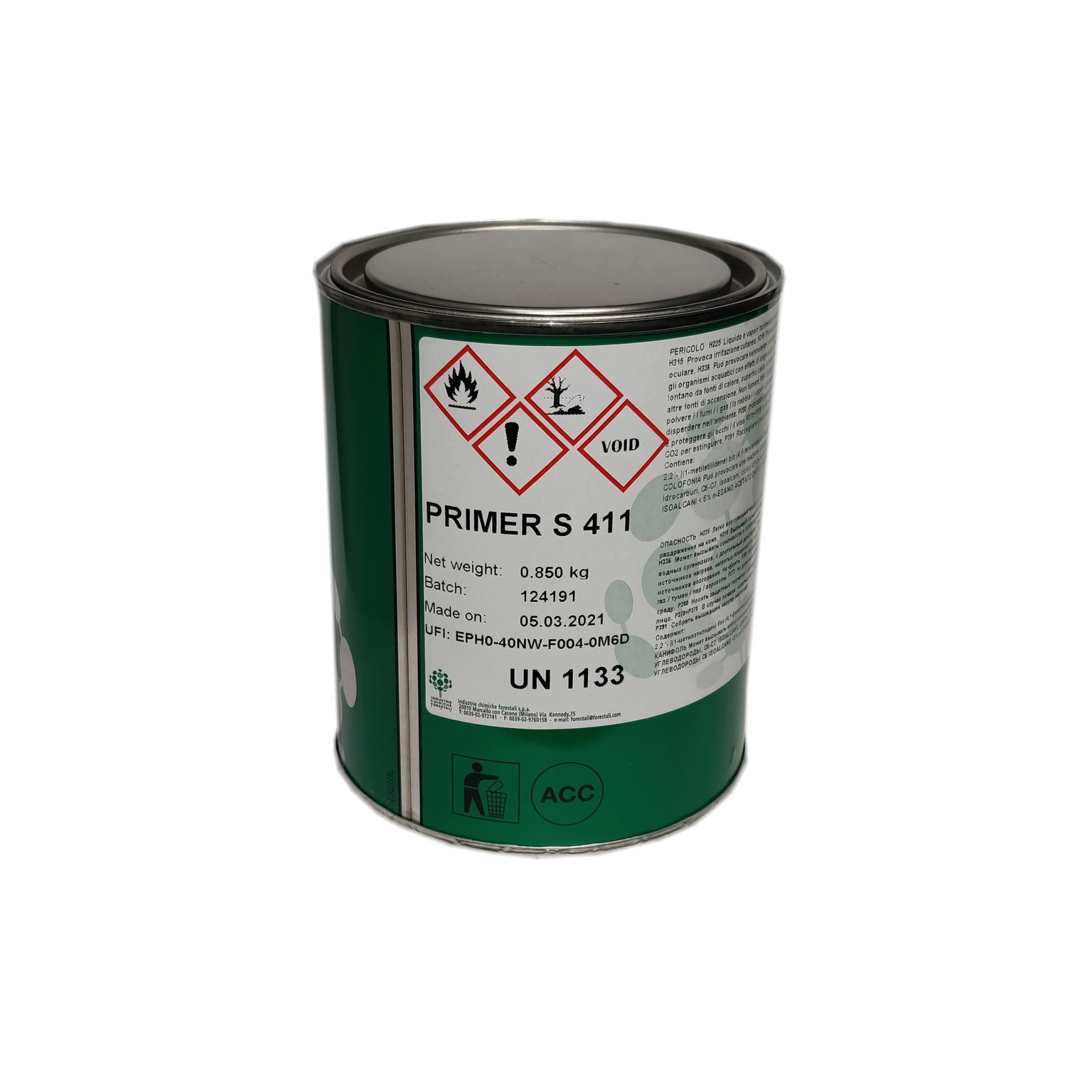 Клей-грунт Primer-S411 1л полихлорпрен