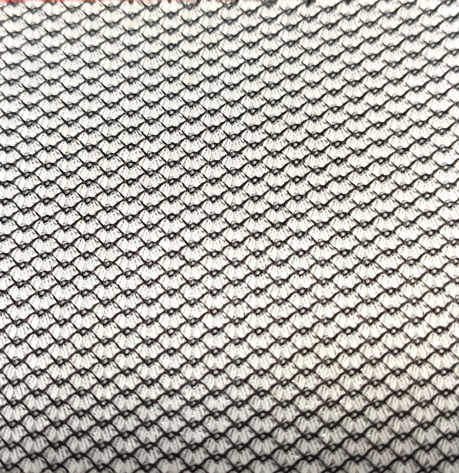 Ткань Nemrut + Eva 3мм цвет №01 бело-черный