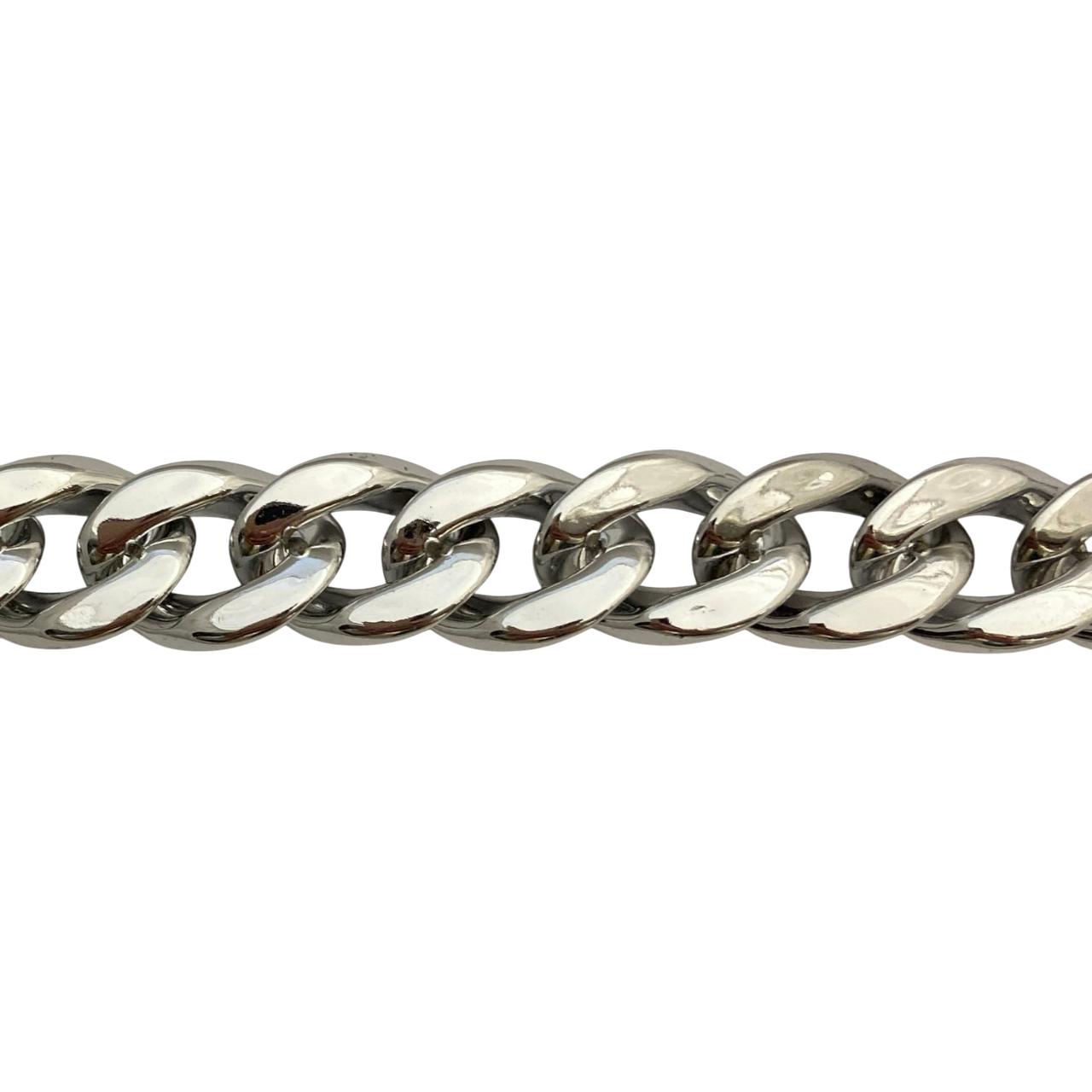 Цепь пластик №3 никель