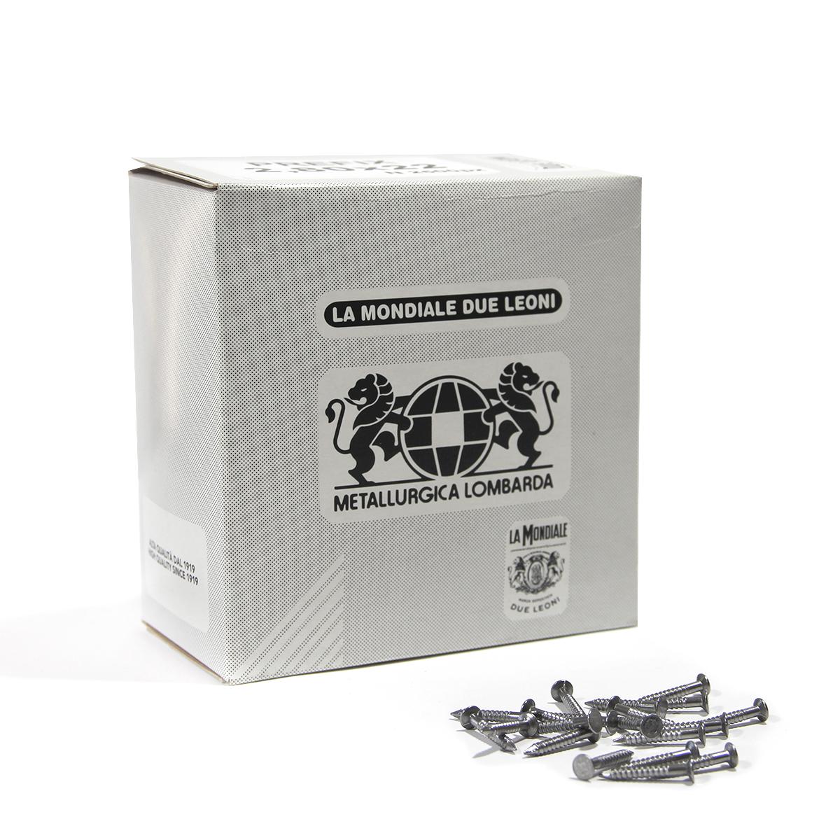 Гвозди каблучные винтовые Prefissatacchi, 3,0х20 мм, (2,5 кг)