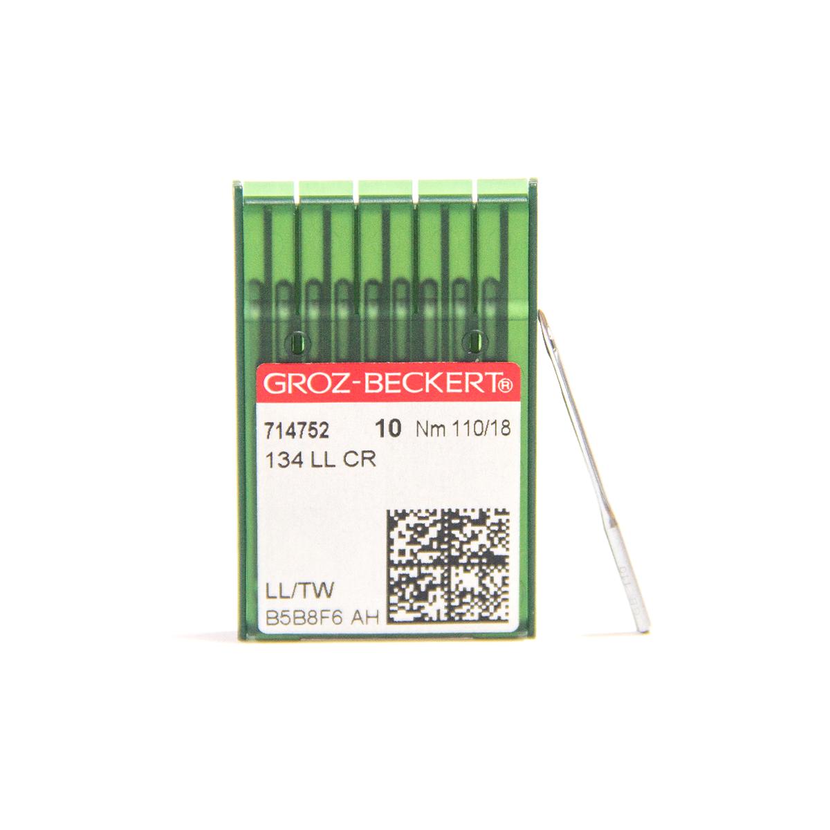 Иглы швейные для кожи 110 Groz-Beckert 134 LL-CR