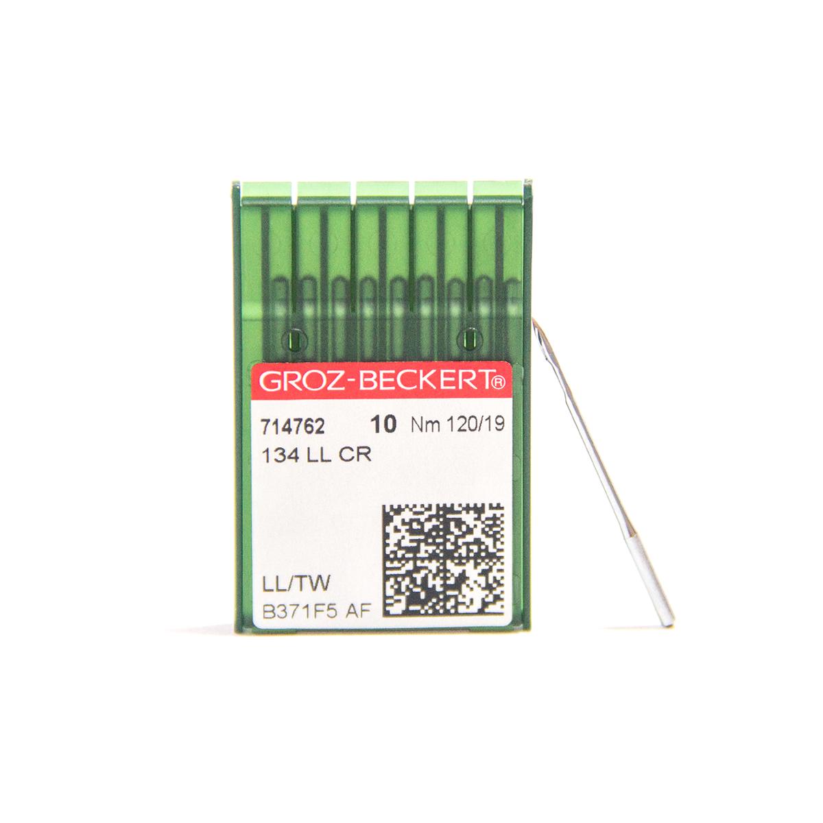 Иглы швейные для кожи 120 Groz-Beckert 134 LL-CR
