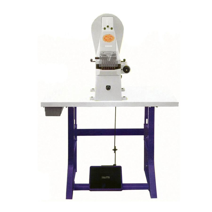 Машина пробивания отверстий для шнурков mod. FAS 7 BC. Sagitta (Италия)
