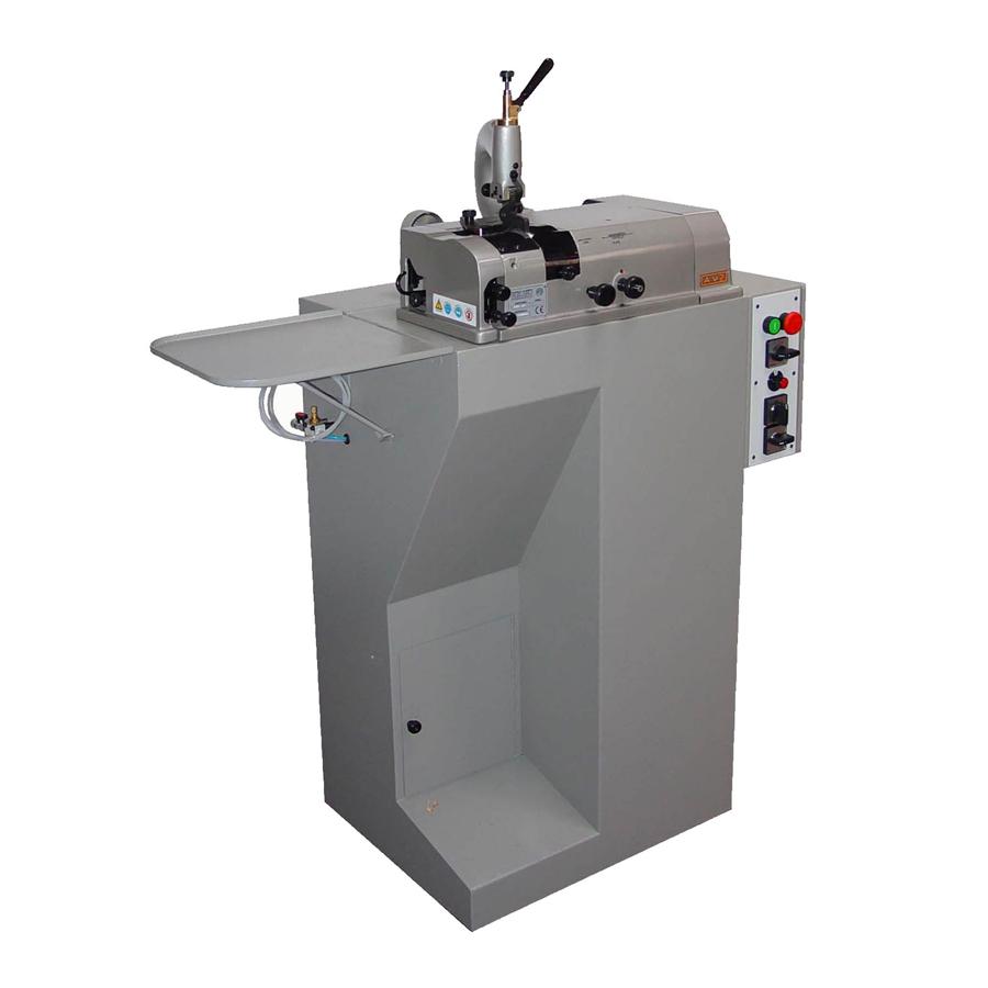 Машина для спуска края  термопластичных материалов mod.AV2 M3KSA Fratelli Alberti