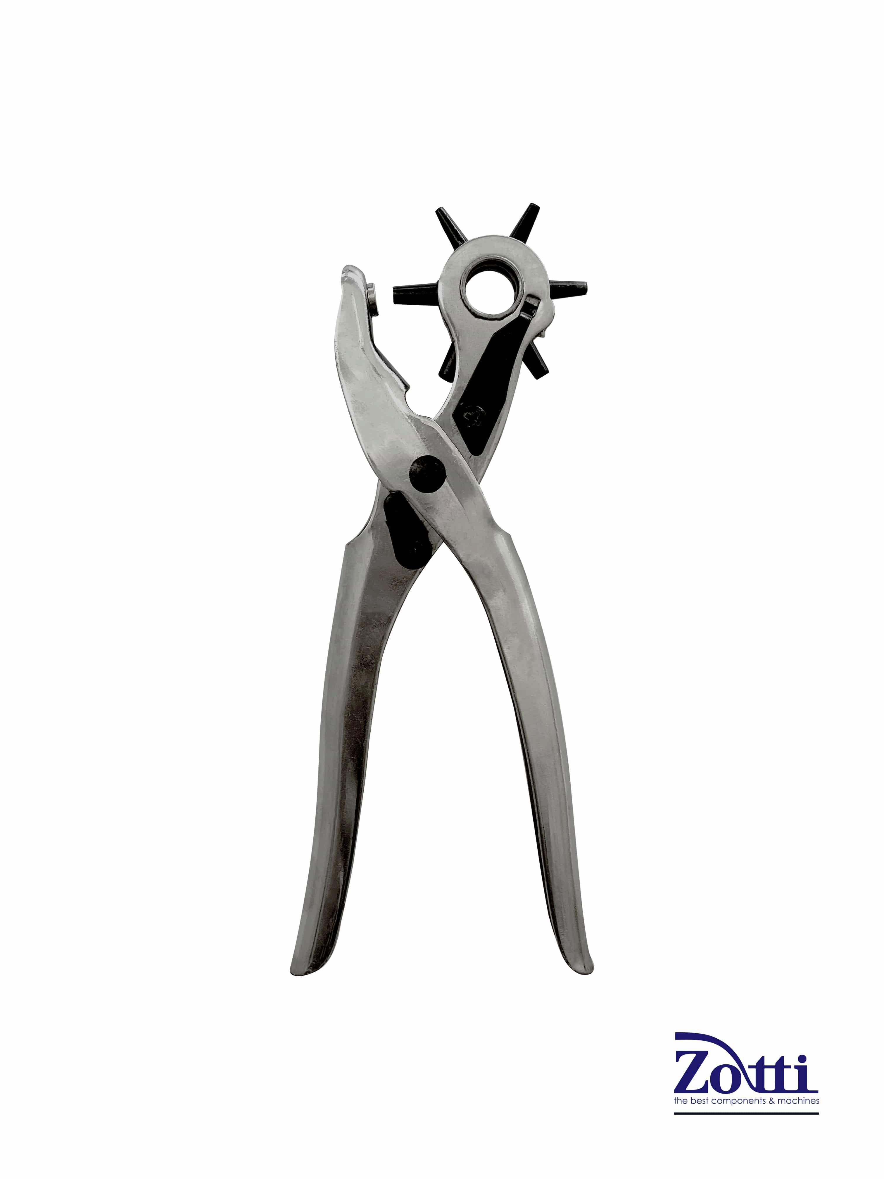 Дырокол по коже револьверного типа (Германия)