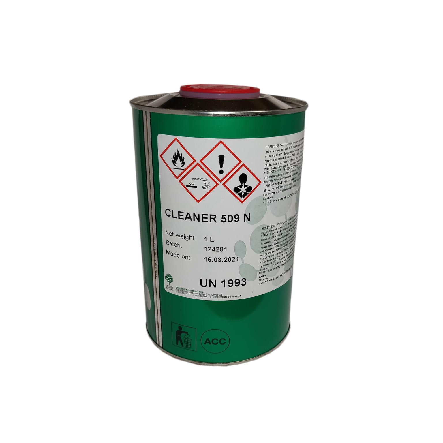 Протрава для полиуретановой подошвы CLEANER 509N 1л