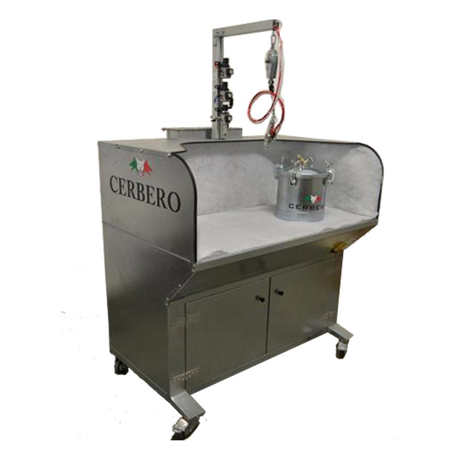 Стол для нанесения клея распылением mod. КТ 080В-S-TK8 Cerbero